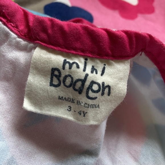 Mini Boden Girls Dress 3-4 - Picture 6 of 10